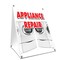 Signmission Appliance Repair, 36 Inch x 24 Inch A-frame Yard Sign, Plastic Sign SBC-2436-Appliance Repair - alternate 1