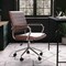 Martha Stewart Piper Upholstered Office Chair in Saddle Brown/Polished Nickel CH-220921-2-BR-MS - alternate 8
