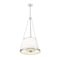 Z-Lite Madeline 5 Light Pendant, Brushed Nickel/White, 18 In W x 36.75 In H 1954P18-BN - alternate 6