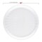 Smarty Had A Party 16" Clear Pavilion Round Disposable Plastic Trays (24 Trays), 24PK 2674-CASE - alternate 9