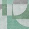 Homeroots 9' X 12' Green Sage And Gray Geometric Washable Indoor Outdoor Area Rug 617912 - alternate 6