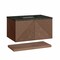 James Martin Vanities Marcello 36" Single Vanity, Chestnut, w/ 3 CM Phantome Eclos Top D200-V36-CSN-3PHT - alternate 3