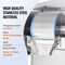 Vevor Commercial Snowflake Ice Machine 507LBS/24H Stainless Steel for Ice Cream QLX230F10-1 - alternate 8