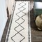 Jonathan Y Calvia Moroccan Diamond Shag White/Gray 2 ft. x 8 ft. Runner Rug MOH404A-28 - alternate 1