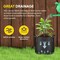 Ipower Grow Bag 1 Gallon Heavy Duty Plant Pots, 300g Thick Nonwoven, Black 2024 Version, 6PK GLGROWBAG1X6BLK - alternate 6