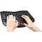 Adesso WIRELESS ERGO MINI TRACKBALL KEYBOARD WKB-3150UB - alternate 16