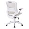Osp Home Furnishings Riley Office Chair, White Mesh RLY26-WH - alternate 5