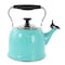 Martha Stewart Everyday Lily Pond 2.2 Quart Stainless Steel Tea Kettle in Teal 137139.01 - alternate 1