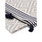 Homeroots Gray Tribal Design Turkish Towel Beach Blanket 401810 - alternate 6