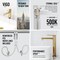 Vigo Jewel Single-Hole Single Handle Bathroom Vessel Faucet in Matte Brushed Gold VG03037MG - alternate 6