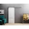 Sartodoors Sturdy Barn Door 42 x 80in, Lucia 8831 White Silk, Stainless Steel 8FT Rail Hangers Heavy Set LUCIA8831BD-S-WS-42 - alternate 1