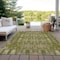 Homeroots 5' X 8' Olive Green Taupe And Beige Moroccan Washable Indoor Outdoor Area Rug 577206 - alternate 7