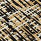 Homeroots 8' X 10' Black Gold And Ivory Abstract Washable Indoor Outdoor Area Rug 602548 - alternate 7
