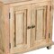 Homeroots 28" Distressed Natural Solid Wood Nightstand With Storage 555407 - alternate 11