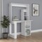 Homeroots 39" White Wood Computer Desk With Hutch 526174 - alternate 15
