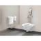 Rubbermaid Commercial SANITARY NAPKIN RECEPTACLE WITH RIGID LI SMFG614000WHT - alternate 1