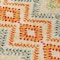Homeroots 5' X 8' Beige Orange And Red Geometric Washable Indoor Outdoor Area Rug 581522 - alternate 8