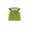 Holland Bar Stool Co Revelle 25in Swivel Counter Stool with Pewter Finish, Medium Back and Canter Kiwi Green Seat 881 - alternate 8