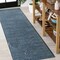 Jonathan Y Nordby High-Low Geometric Arch Scandi Striped Navy/Cream 2 ft. x 8 ft. Indoor/Outdoor Runner Rug SCN104A-28 - alternate 1