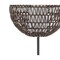 Jonathan Y Bea 61" Outdoor Woven Globe LED Floor Lamp, Coffee/Black JYL6507A - alternate 8