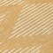 Homeroots 8' Gold And Ivory Round Geometric Washable Indoor Outdoor Area Rug 598570 - alternate 5