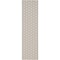 Homeroots 8' Gray And Ivory Geometric Indoor Outdoor Runner Rug 564052 - alternate 1