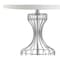Jonathan Y Honore 28 in. Metal Wire Frame LED Table Lamp, Chrome JYL3027A - alternate 9