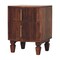 Homeroots 22" Brown Solid Wood Two Drawer Nightstand 701723 - alternate 7