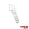 Extreme Max 3005.3919 Deluxe Flip-Up Dock Ladder with Welded Step Assembly - 6-Step 3005.3919 - alternate 5