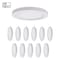 Energetic Lighting 7in LED Slim Ceiling Light, 900 Lumens Dimmable Round Ultra-Thin Fixture CCT Selectable, 12PK E5DL7-92750-12P - alternate 1