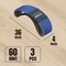 Powertec Sanding Belt, 4 in W, 36 in L, Zirconia Alumina, 60 Grit, 3PK 443606Z-3N - alternate 5
