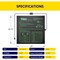 Ipower 20in x 20.75in Waterproof Durable Seedling Heat Mat with Digital Thermostat Control Warm Hyd GLHTMTPROMADJDSPL - alternate 6