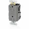 Leviton Lev-Lok GFCI 15A TR HG/PI Gray MGFT1-HGG - alternate 1