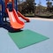 Rubber-Cal TFS-128 Playground Slide Mats, 5mm x 4ft x 4ft, Blue 03-288-LB-44 - alternate 1