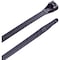 Gardner Bender Cable Tie, 48 in L, 14.30 in Max Bundle Dia., Black, Nylon 6/6, 175 lb Strength 46-448UVB - alternate 1