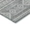 Homeroots 3' X 5' Gray And Ivory Southwestern Washable Indoor Outdoor Area Rug 593684 - alternate 8