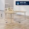 Flash Furniture Commercial Adjustable Height Horseshoe Activity Table with Short Legs in LT NAT XU-A6066-HRSE-LTNAT-T-P-GG - alternate 9