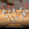 Powertec Toggle Clamp, 1980 lbs Cap., 40344 Adj. 90 Degree Vertical U Bolt Latch, Antislip Hand Grip, 2PK 20324-P2N - alternate 6