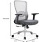 Leisuremod Adorit Ergonomic Office Chair - Mesh Back, Cotton Seat, Adjustable Height & 360 deg Swivel AO60GR - alternate 8