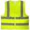Neiko High-Visibility Safety Vest with Reflective Strips, Neon Yellow, Large for Safety 53957A - alternate 1