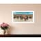 Homeroots Bison Herd White Framed Print Wall Art 529696 - alternate 4
