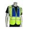 Pip ANSI Type P Class 2 Public Safety Vest, POLICE Logo 302-PSV-BLU-2X/5X - alternate 1