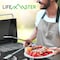 Lifemaster Black Portable Gas Grill, Dual 10,000 BTU Burners, 275 Sq.In, Push Start, Thermometer, BBQ/Camping LMGRBLACK - alternate 6