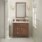 James Martin Vanities Lorelai 36" Single Vanity, Mid-Century Walnut, w/ 3 CM Siberian Silestone Top 424-V36-WLT-3SFR - alternate 9