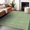 Homeroots 5' X 8' Green And Beige Geometric Washable Indoor Outdoor Area Rug 594384 - alternate 7