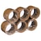 Scotch Carton Sealing Tape, 1.8 mil Thick, 3 in W x 50 m L, 3 in Core Dia., Tan, 6 PK 371 - alternate 7