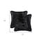 Homeroots Set of Two 18" Black Sheepskin Throw Pillows, 2PK 544564 - alternate 4