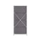 Flash Furniture Harris 4 Drawer Vertical Storage Dresser with White Cast Iron Frame, White Wood Top and Gray Easy P WX-5L203L-W-WH-GR-GG - alternate 8