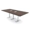 Skutchi Designs 8 Person Conference Table With Power Unit | 8' Rectangular Table | Harmony Series HAR-REC-48x96-T-H3041-ESIL - alternate 1