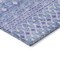Homeroots 3' X 5' Sky Blue Purple And Ivory Tribal Washable Indoor Outdoor Area Rug 582632 - alternate 7